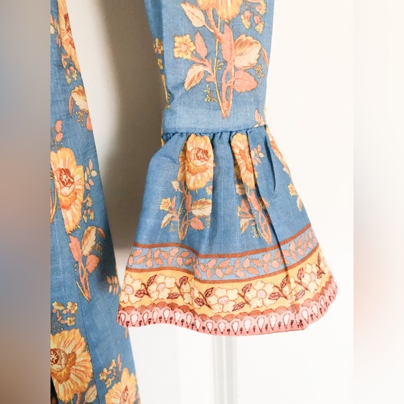 ZIMMERMANN Junie Ruffled Cotton Maxi Dress - Picture 11 of 16